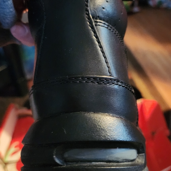 Black Leather Nike Air Max Goadome Boots 8.5 - Picture 5 of 16